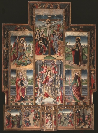 Tuili (Medio Campidano), Chiesa di San Pietro: Maestro di Castelsardo, retablo di Tuili Tuili (Medio Campidano), Chiesa di San Pietro: Maestro di Castelsardo, retablo di Tuili